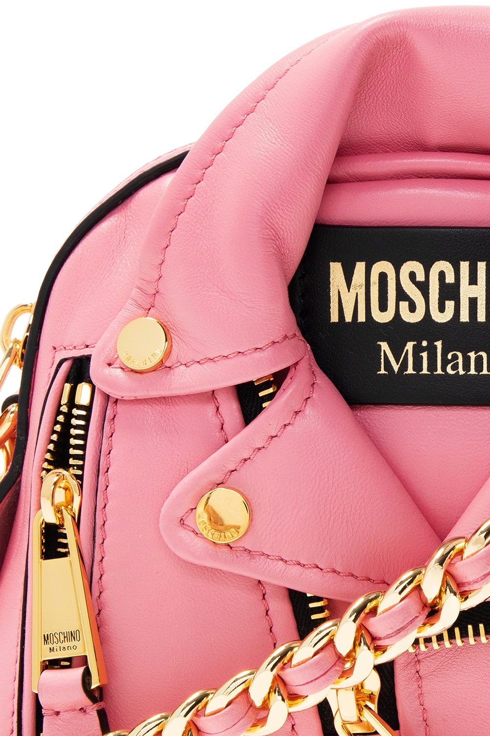 Moschino ‘Biker’ shoulder bag