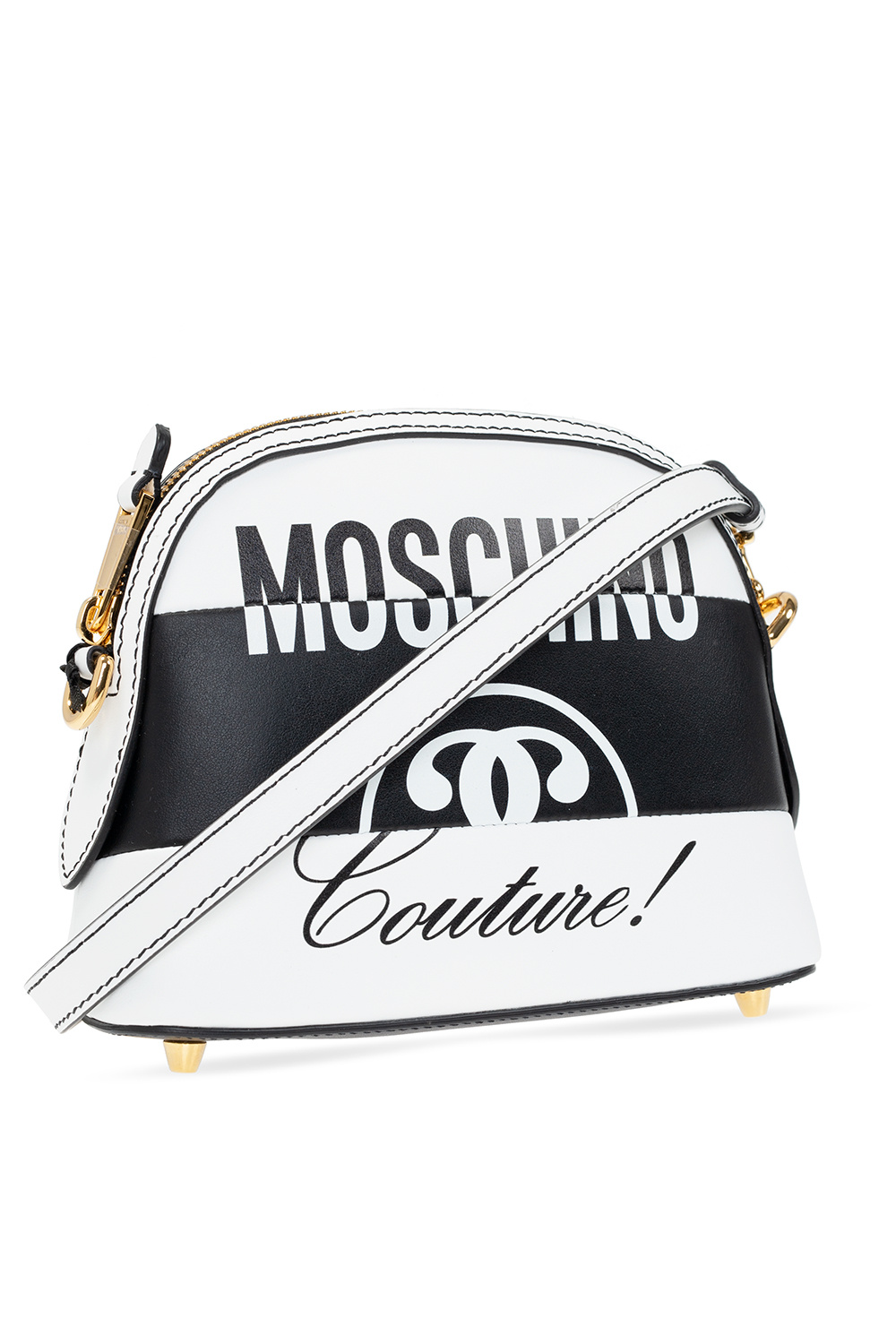 Moschino double zip make up bag