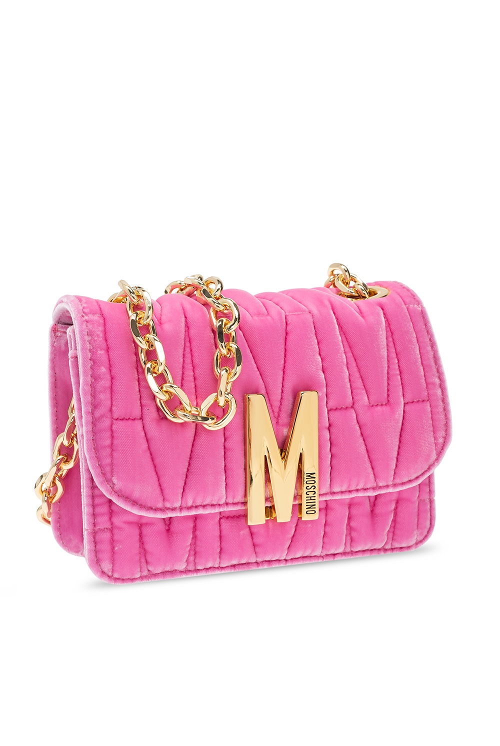 M Quilted shoulder bag  Moschino Official Store