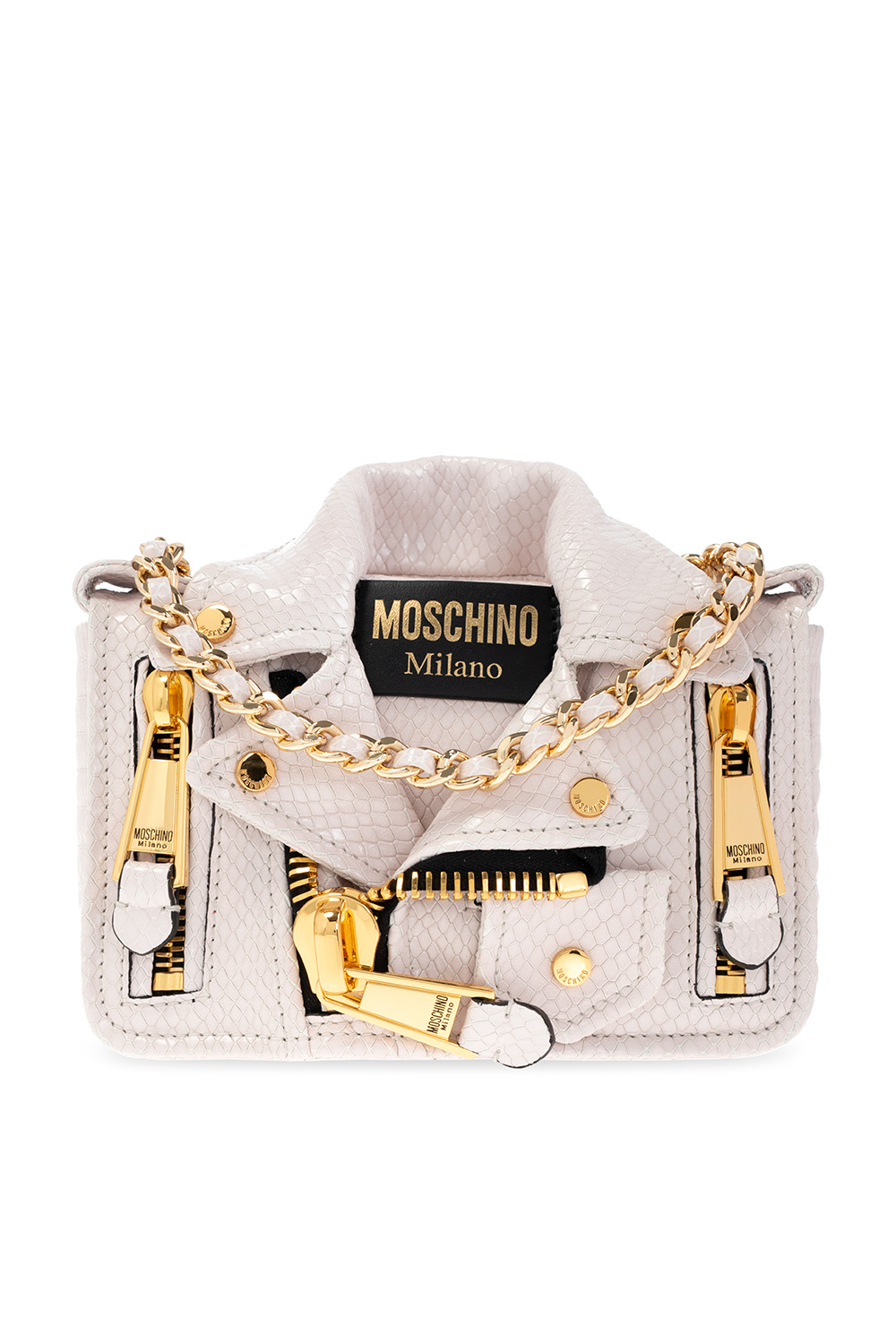 Moschino ‘Biker’ shoulder bag