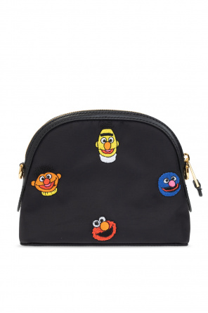 Moschino Appliquéd shoulder bag