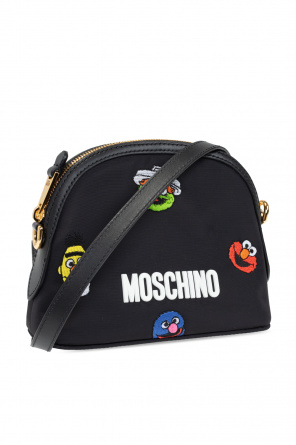 Moschino Appliquéd shoulder bag