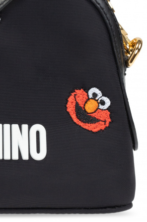 Moschino Appliquéd shoulder bag