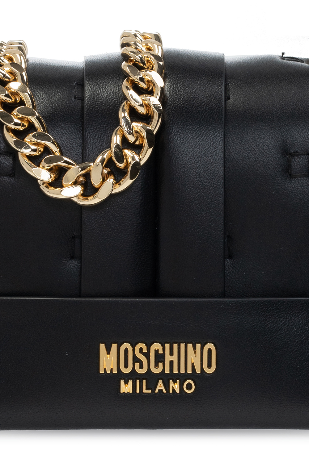 Moschino Shoulder bag Kan with logo