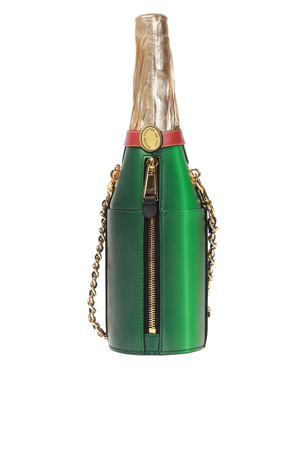 moschino champagne bottle bag