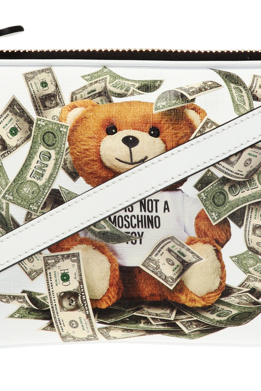moschino money bear bag
