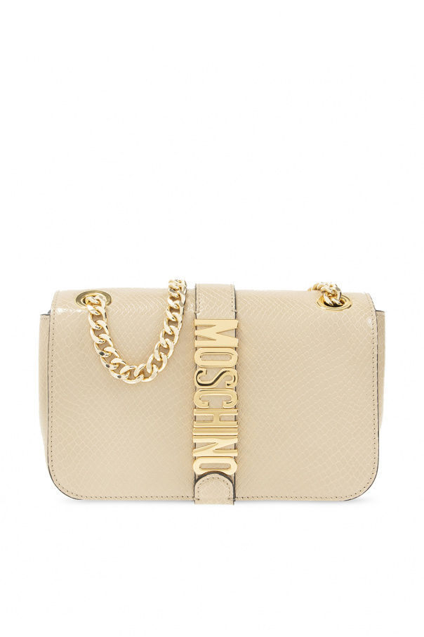 Moschino Shoulder Big bag with logo