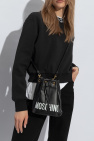 Moschino Womens Pink Chain Shoulder Bag