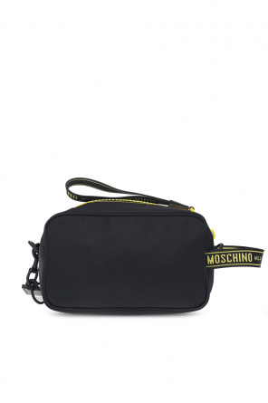 Moschino faux-patent leather crossbody bag