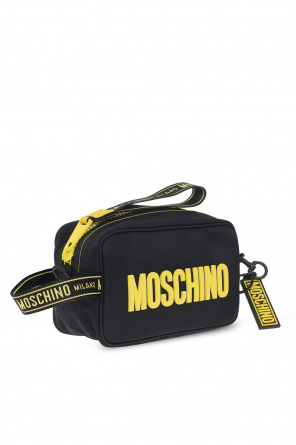 Moschino faux-patent leather crossbody bag