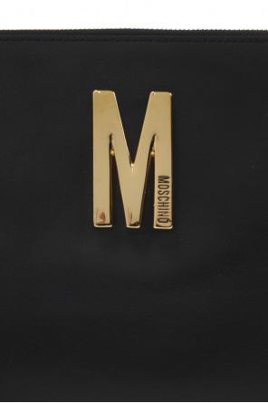 Moschino prada logo plaque wash bag item