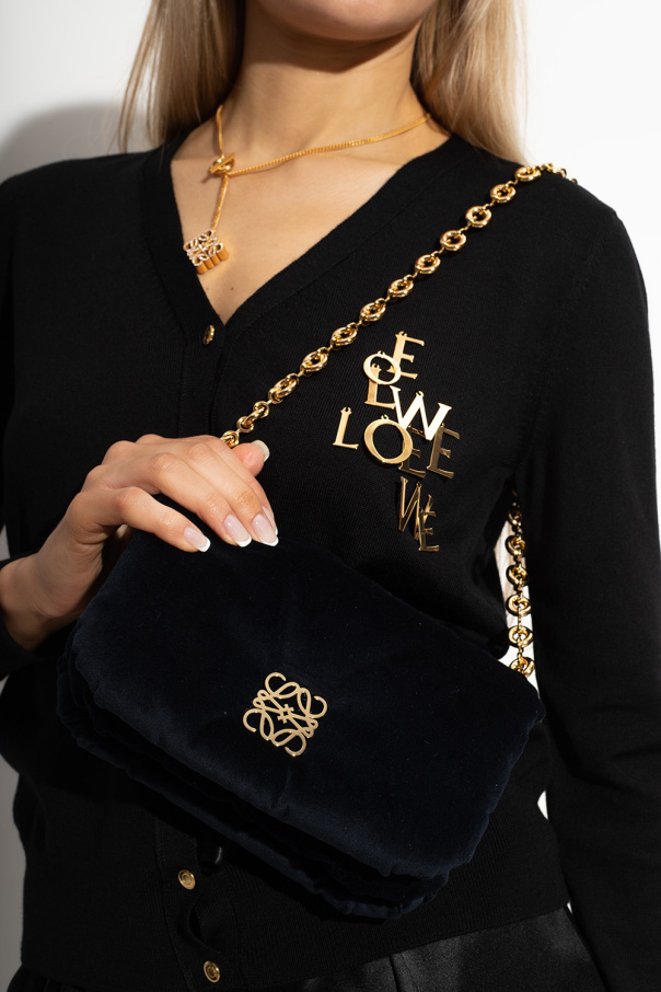 loewe drawstring ‘Goya Puffer Mini’ quilted shoulder bag