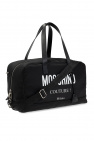 Moschino Claudia Canova mini moc croc backpack in black
