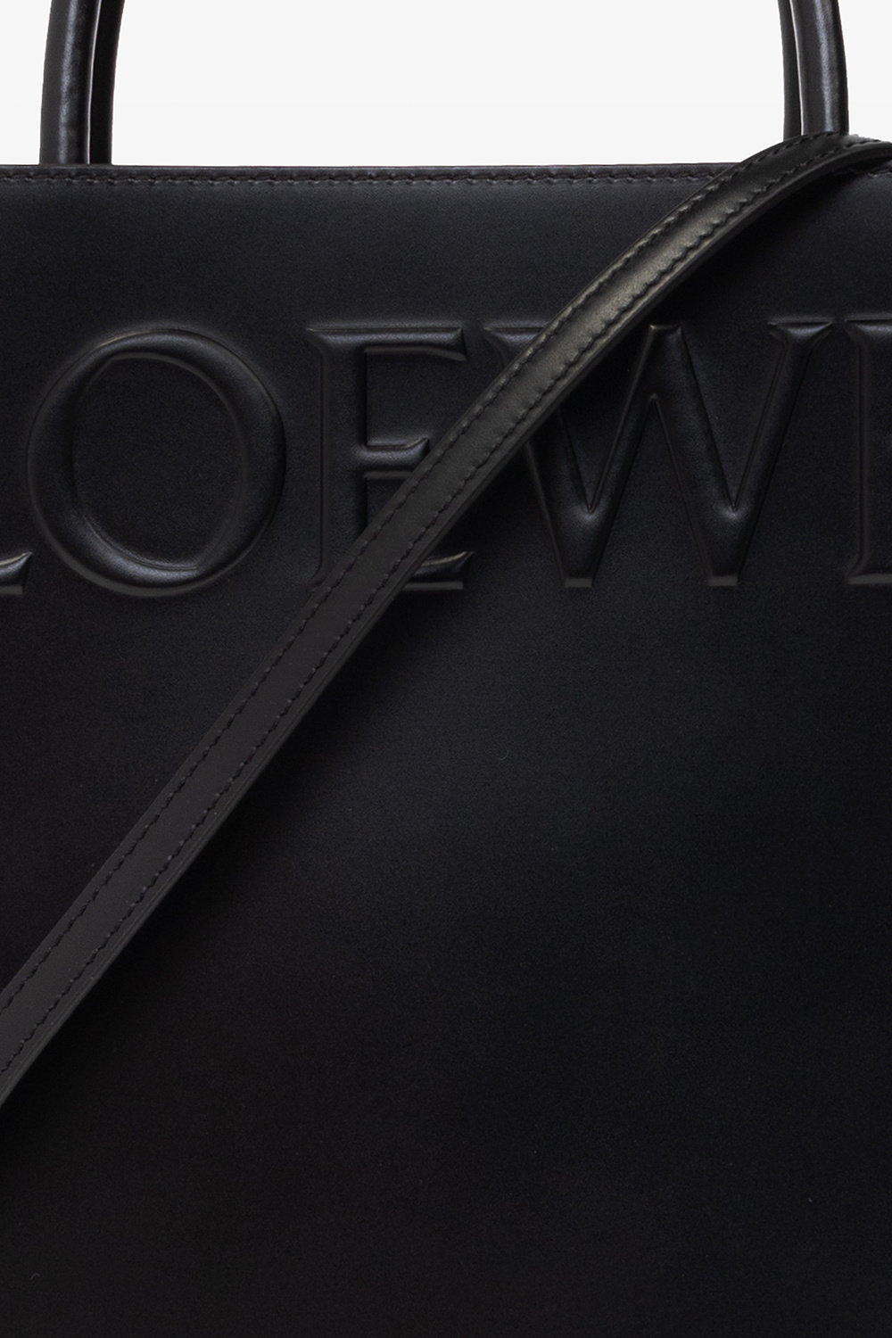 Loewe Leather shopper bag