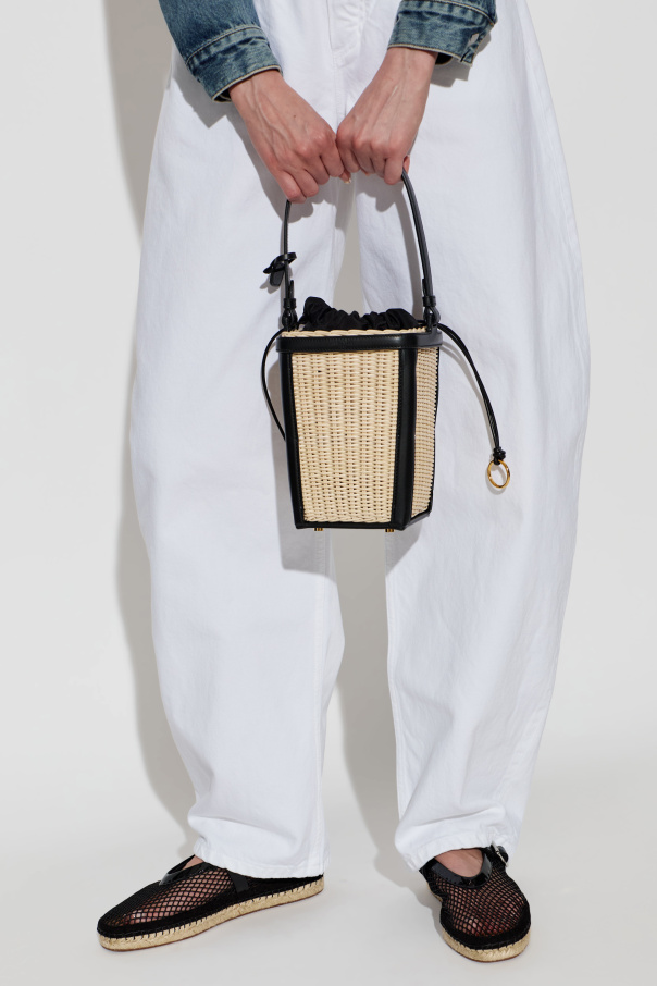 Alaïa Torba z rattanu