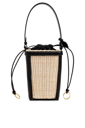 Alaïa Torba z rattanu