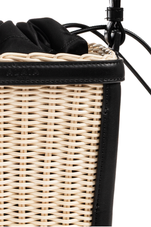 Alaïa Torba z rattanu