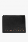 Alaïa Clutch with logo