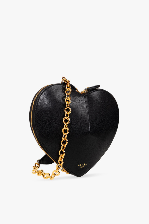 Black Heart-shaped shoulder bag Moschino - Vitkac Canada