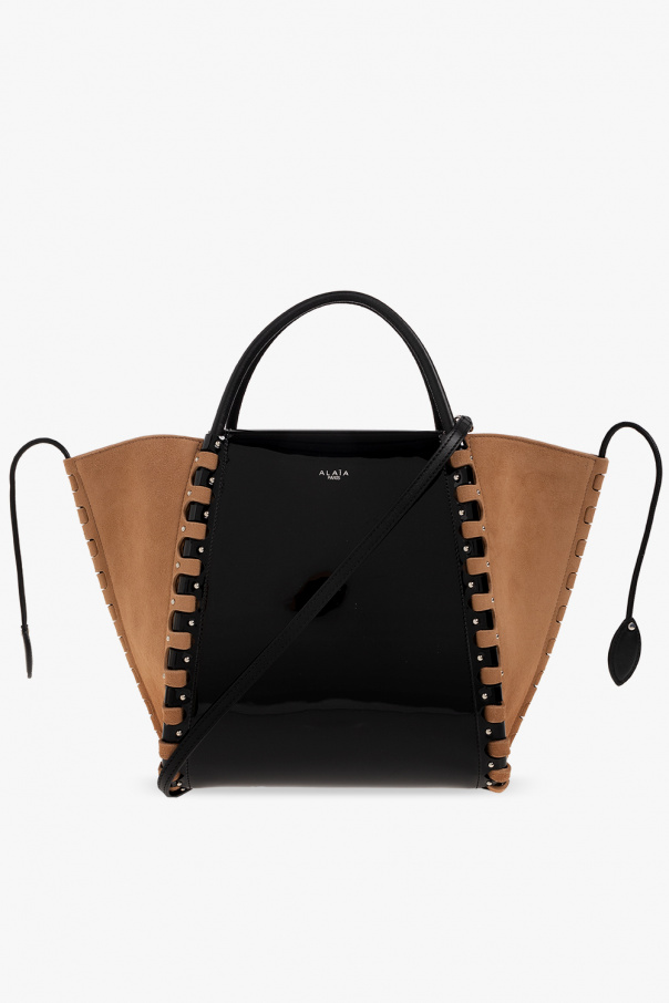 Alaïa ‘Le Hinge Small’ shopper pattern bag