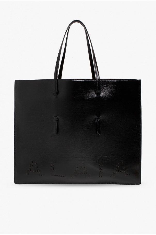 Alaïa ‘Flat Mina Large’ shopper Charm bag