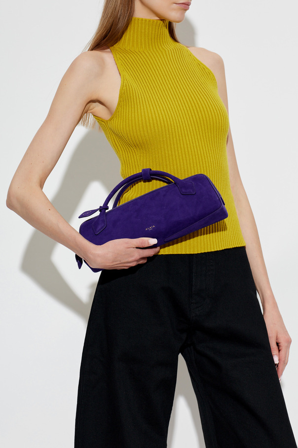 Alaïa Zamszowa torba ‘Teckel’