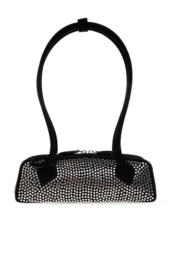 Suede bag ‘Teckel Small’ od Alaïa
