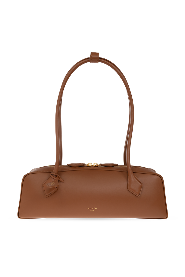 Suede bag ‘Teckel Medium’ od Alaïa