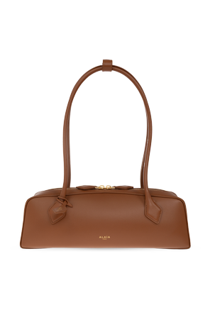 Suede bag ‘Teckel Medium’