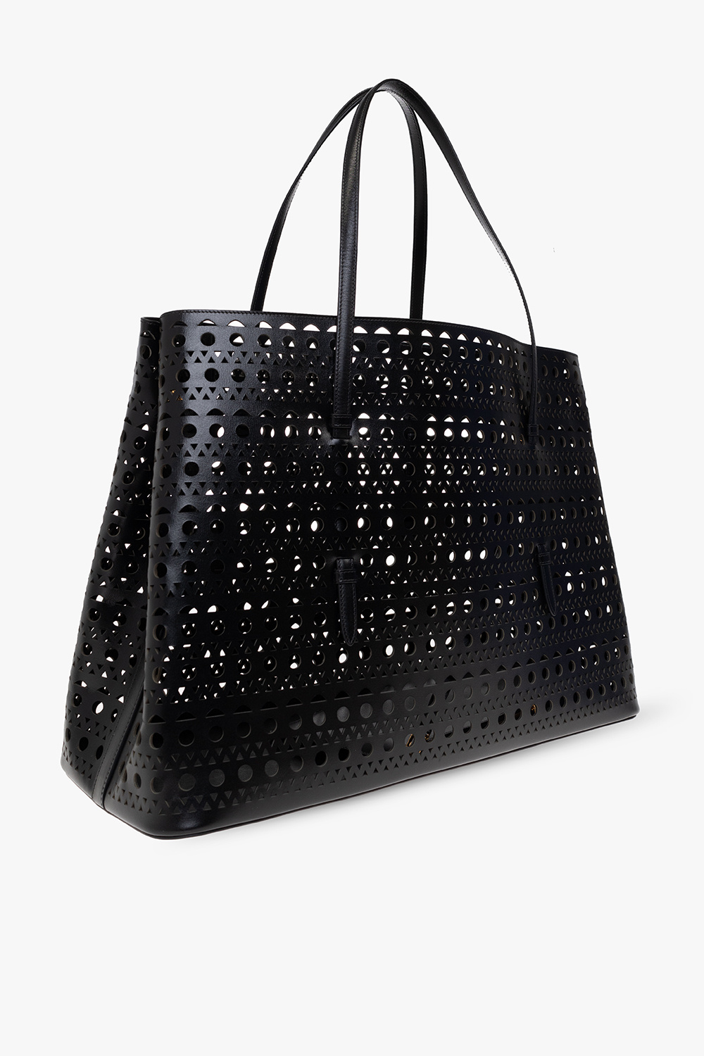 Alaïa ‘Mina’ openwork shopper bag