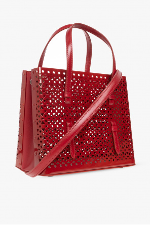 Alaïa ‘Mina’ metal shopper Isabel bag
