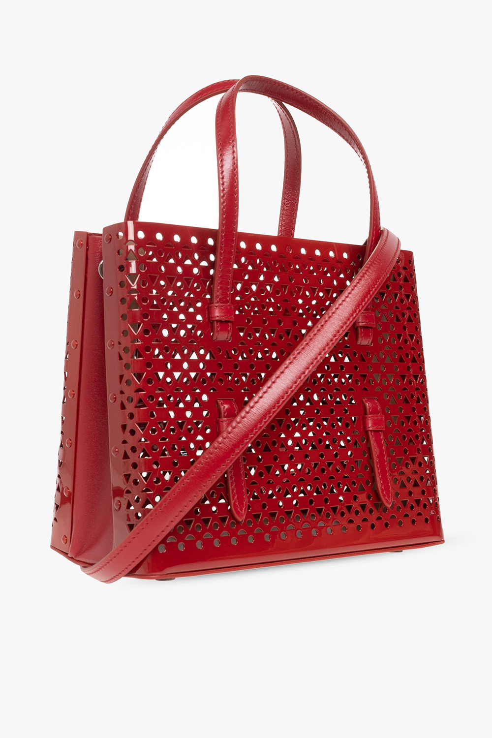 Alaïa ‘Mina’ metal shopper bag