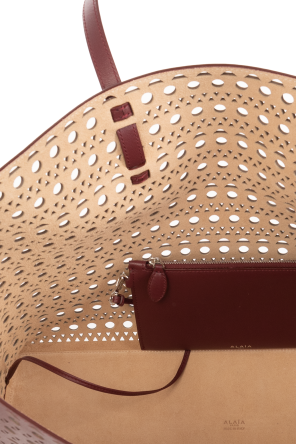 Alaïa Ażurowa torba ‘Mina 44’ typu ‘shopper’