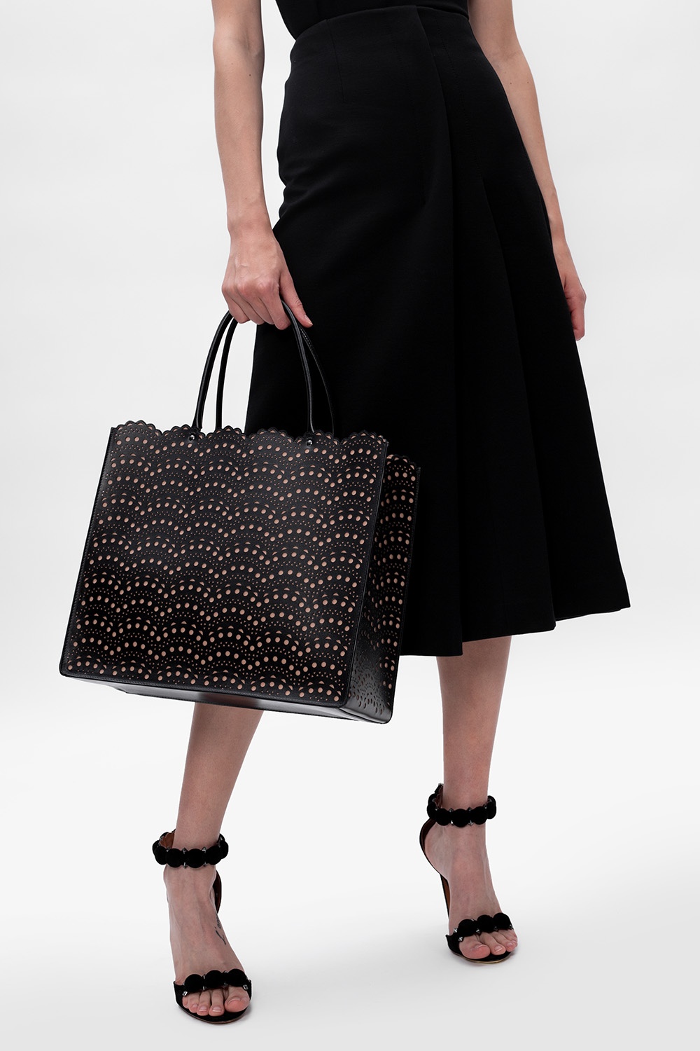 Garance shopping bag - Black