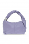 emporio armani drawstring leather shopping bag item