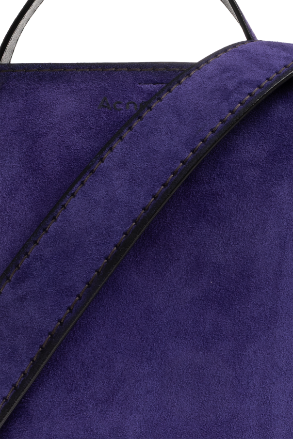 Acne Studios Suede handbag with logo