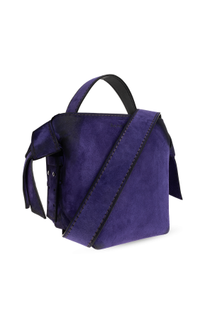 Acne Studios Suede handbag with logo