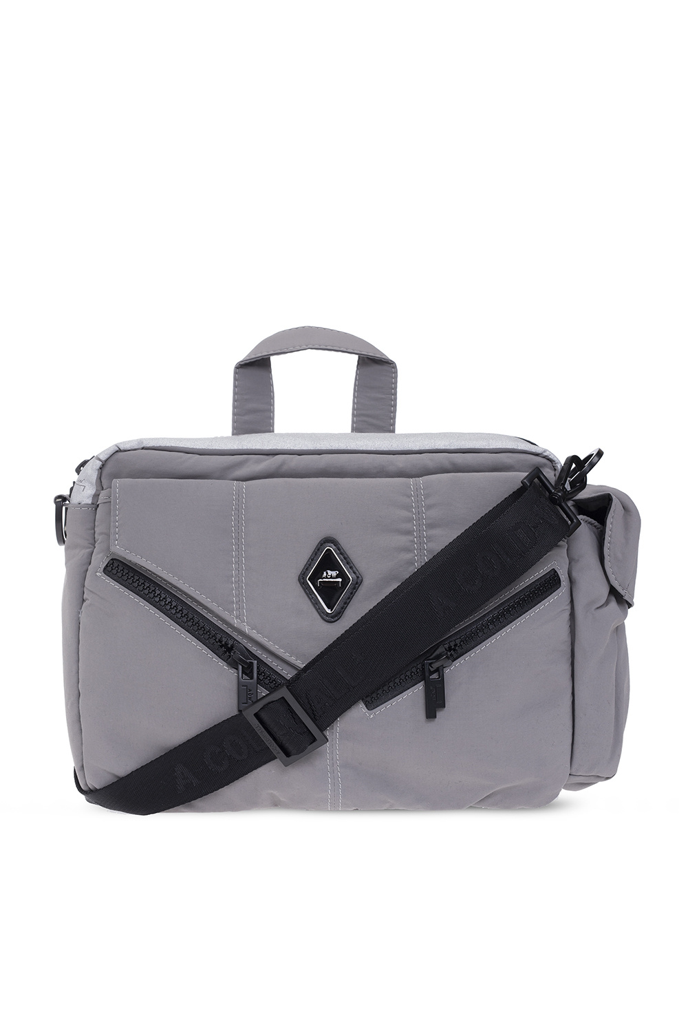 A-COLD-WALL* Geantă Tilly Sling Bag R12IVO50 Black Silver BSV