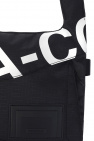 A-COLD-WALL* logo-buckle grained leather bag