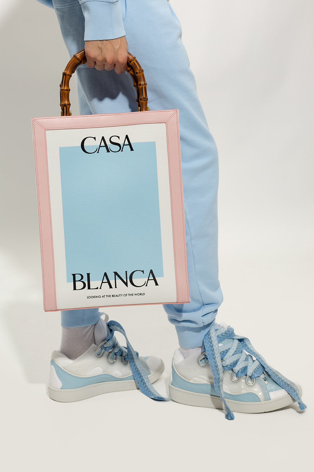 Casablanca Shopper bag with logo