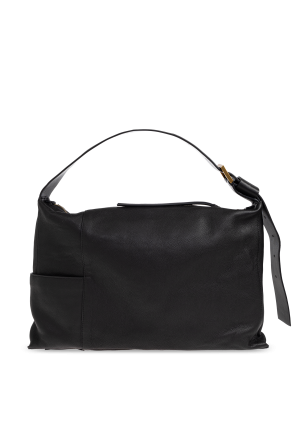 AllSaints Leather shoulder bag ‘Alba’