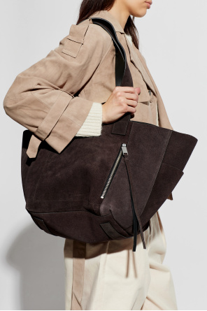 ‘alba’ leather shopper bag od AllSaints