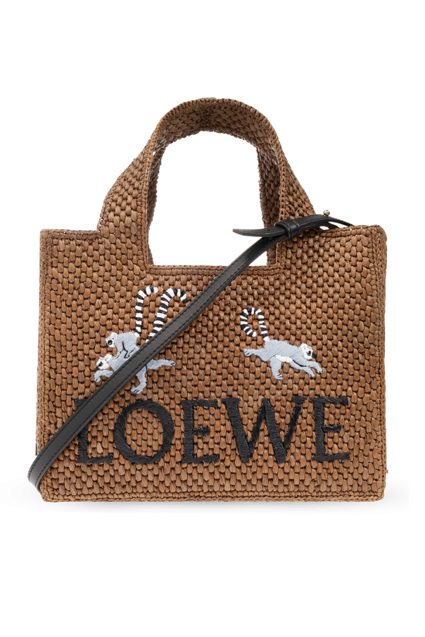 Loewe Loewe loewe high waisted wide leg trousers item