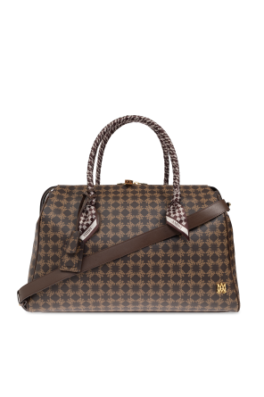 Leather hand bag od Amiri