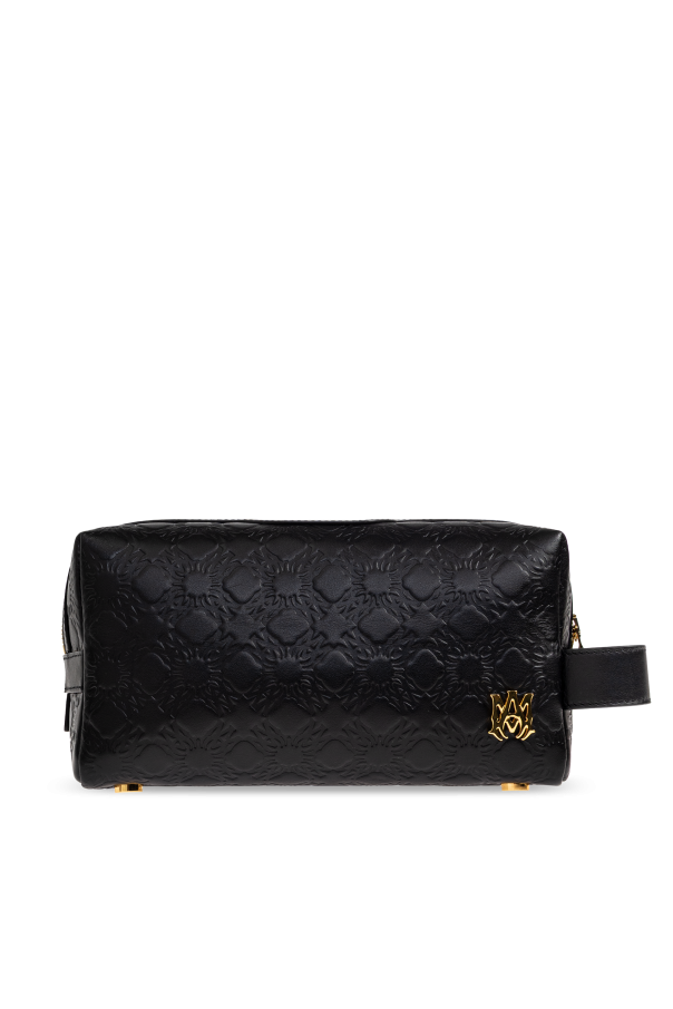 Leather toiletry bag od Amiri