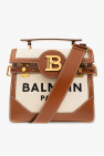 balmain 1945 heritage monogram jacquard tote bag item
