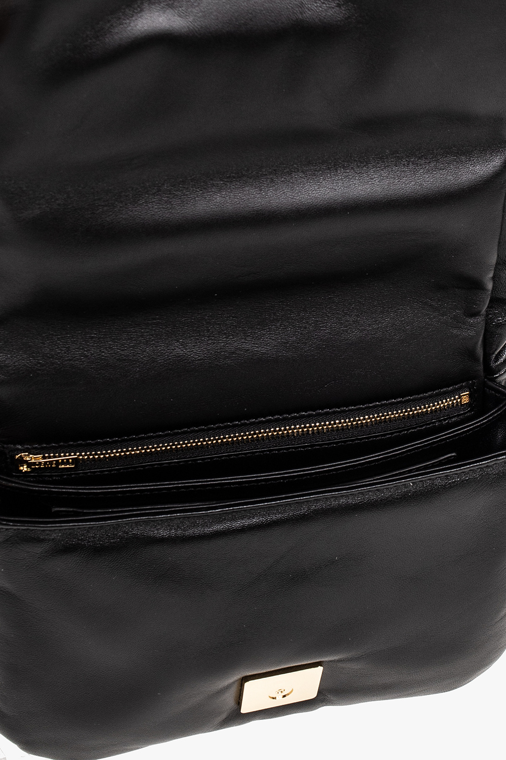 Goya puffer crossbody bag Loewe Black in Polyester - 31535819
