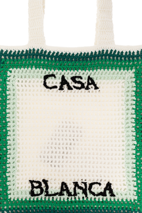 Casablanca Shopper bag lanetti with logo