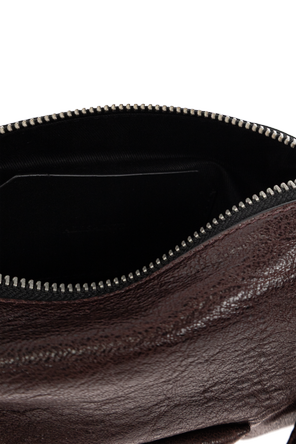 AllSaints Leather crossbody bag ‘Ares’