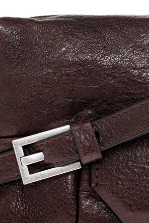 AllSaints Leather crossbody bag ‘Ares’